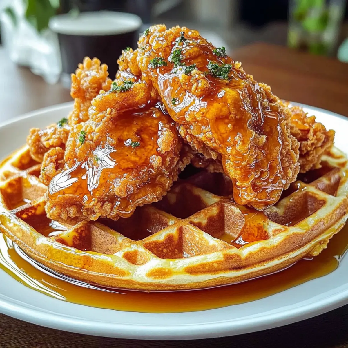 Crispy Chicken and Waffles: A Flavorful Comfort Food Treat