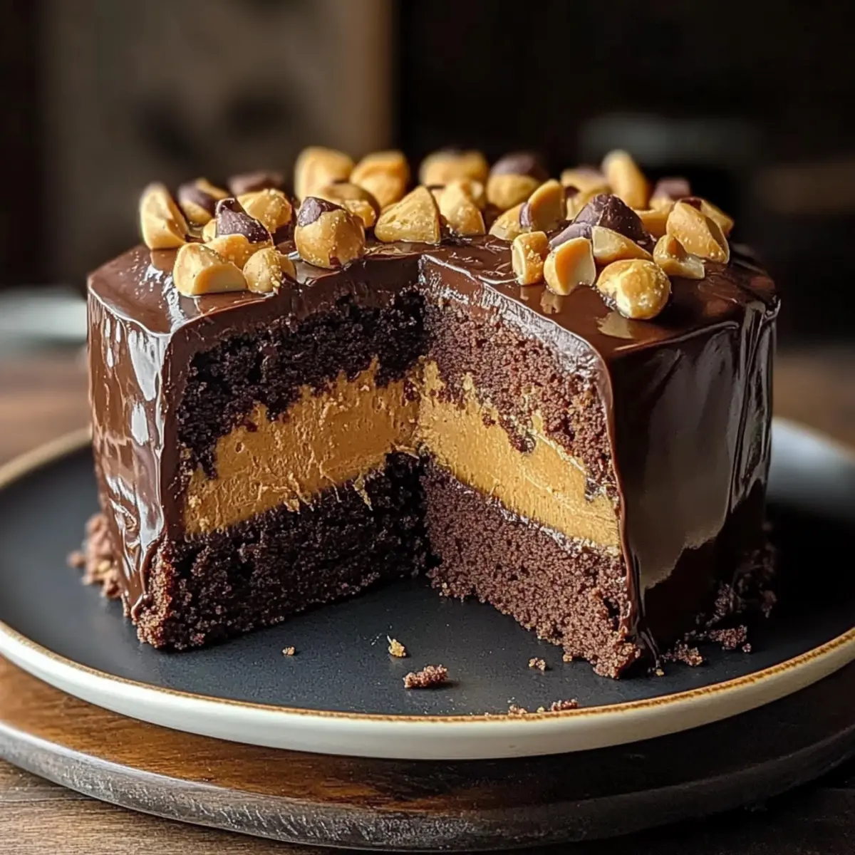 Decadent Chocolate Peanut Butter Cake for Ultimate Indulgence