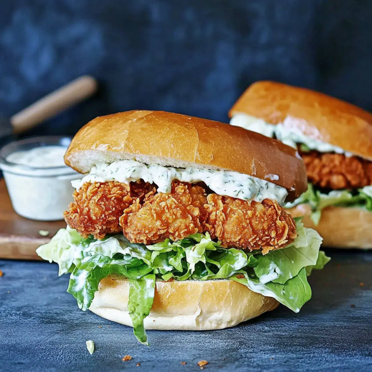 Crispy Chicken Caesar Sandwich That Elevates Comfort Food