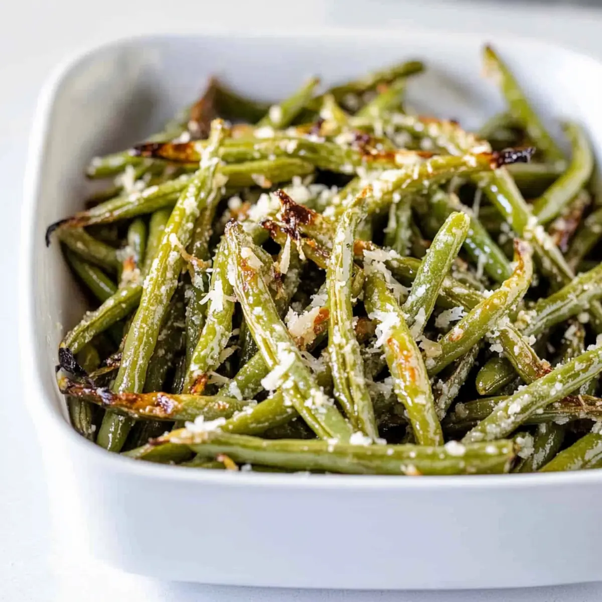Oven Roasted Garlic Parmesan Green Beans: Quick & Tasty Bliss