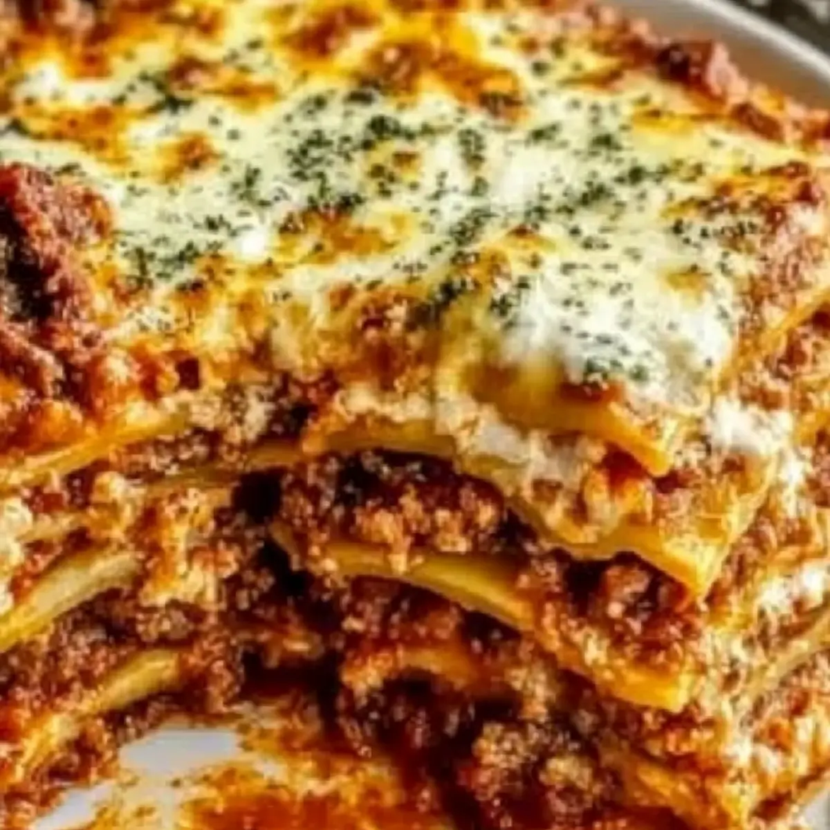 Homemade Lasagna with Creamy Ricotta for Cozy Family Dinners