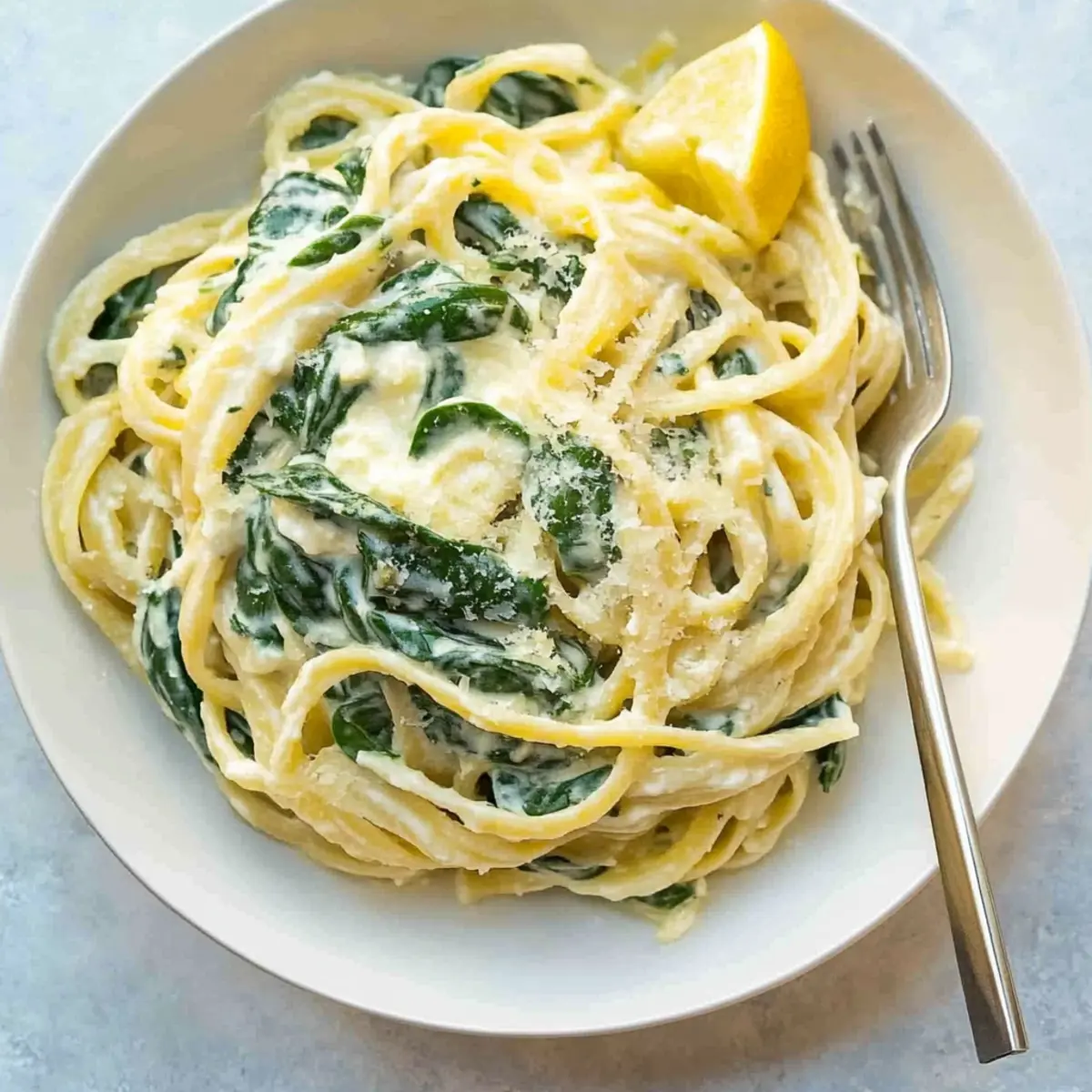 Zesty Lemon Ricotta Pasta with Spinach: Quick & Creamy Joy