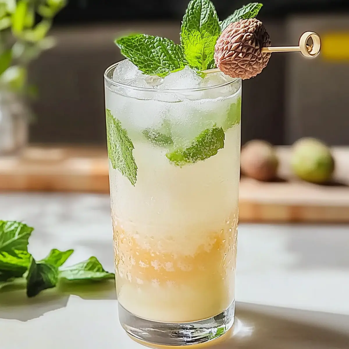 Refreshing Lychee Mojito Mocktail: Summer's Best Sip