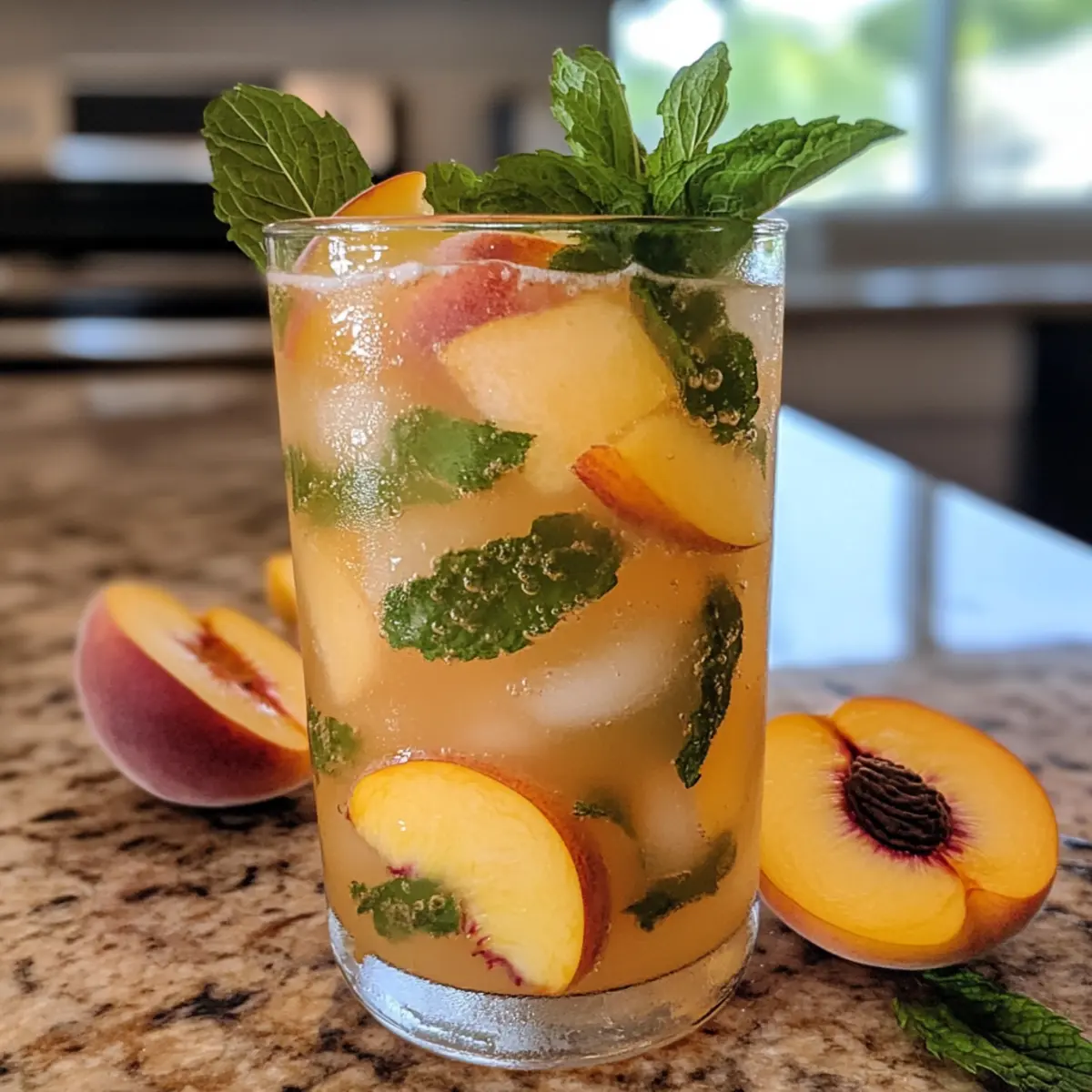 Refreshing Peach Lemonade for the Perfect Summer Escape