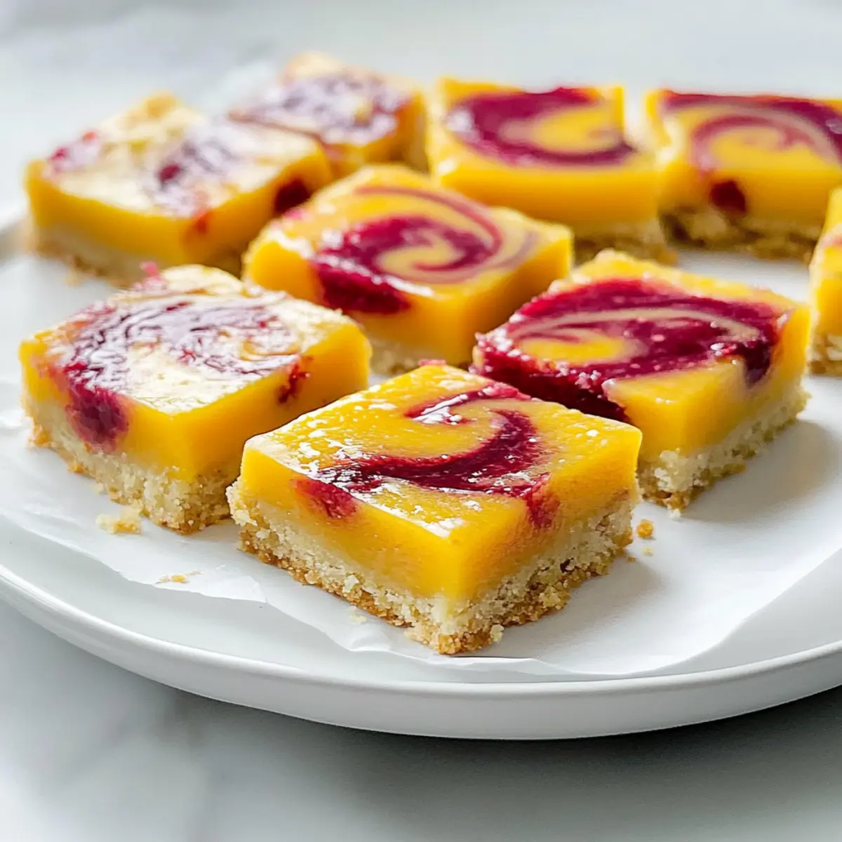 Raspberry Mango Bars that Brighten Your Summer Days