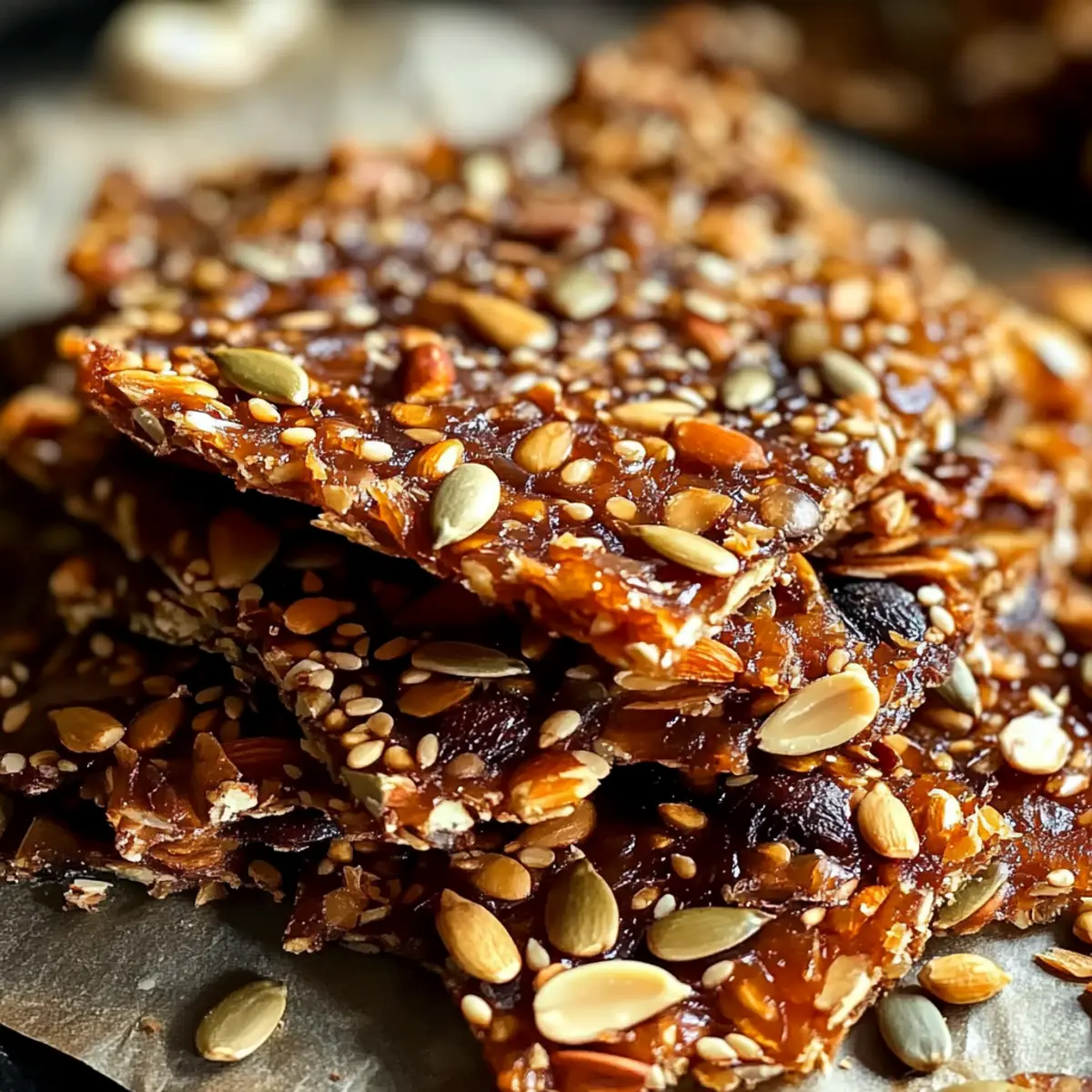 Crunchy Easy Seed and Nut Brittle Your New Favorite Snack