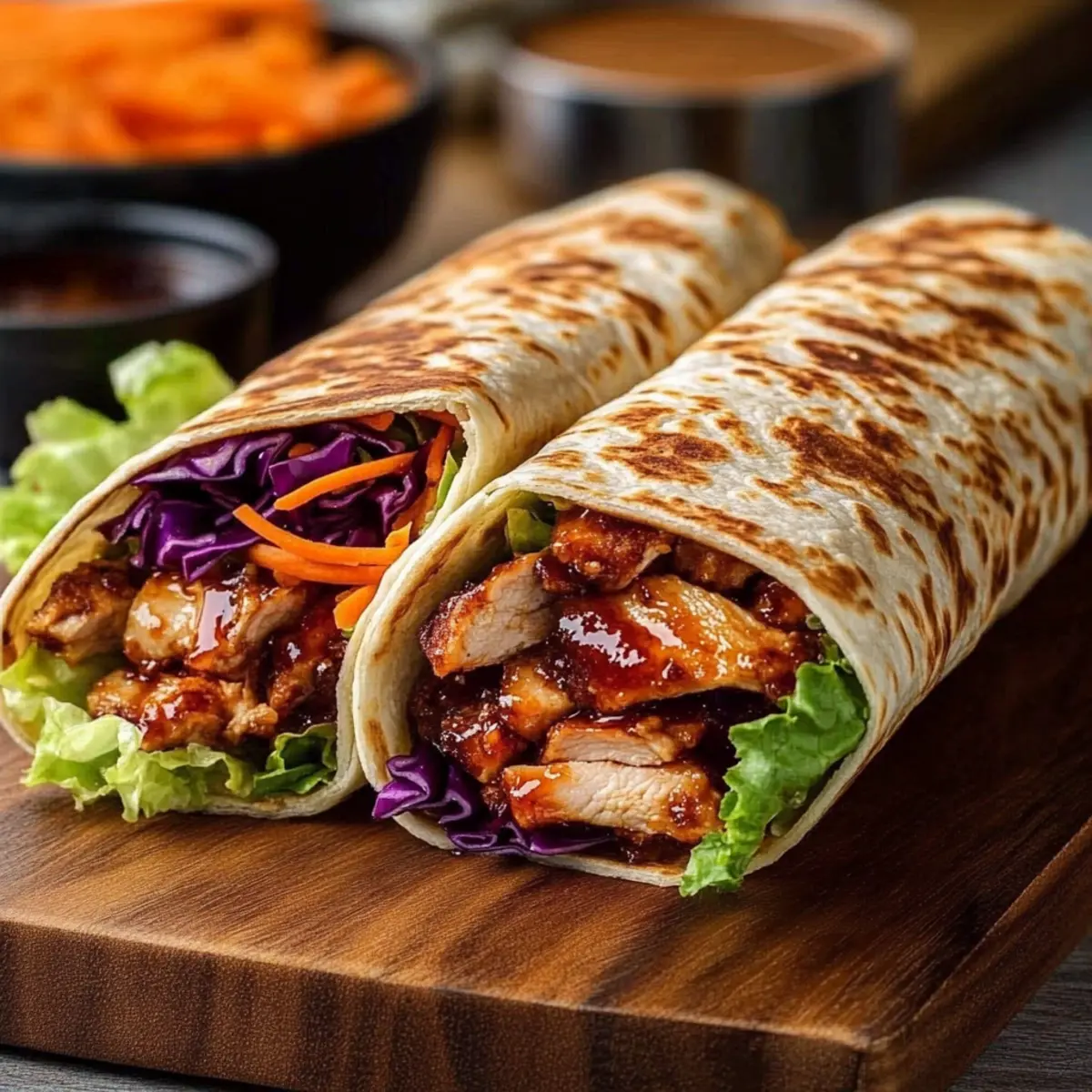 Savory Teriyaki Chicken Wraps Ready in 30 Minutes