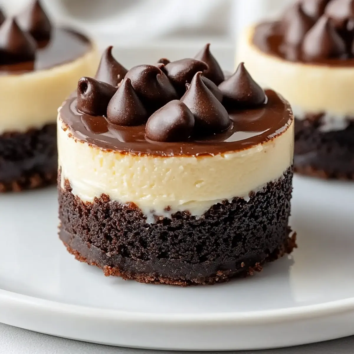 Brownie Bottom Mini Cheesecakes for Sweet, Irresistible Bites