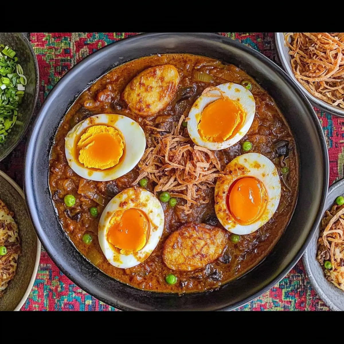 Spicy Burmese Egg Curry: A Comforting Breakfast Treat