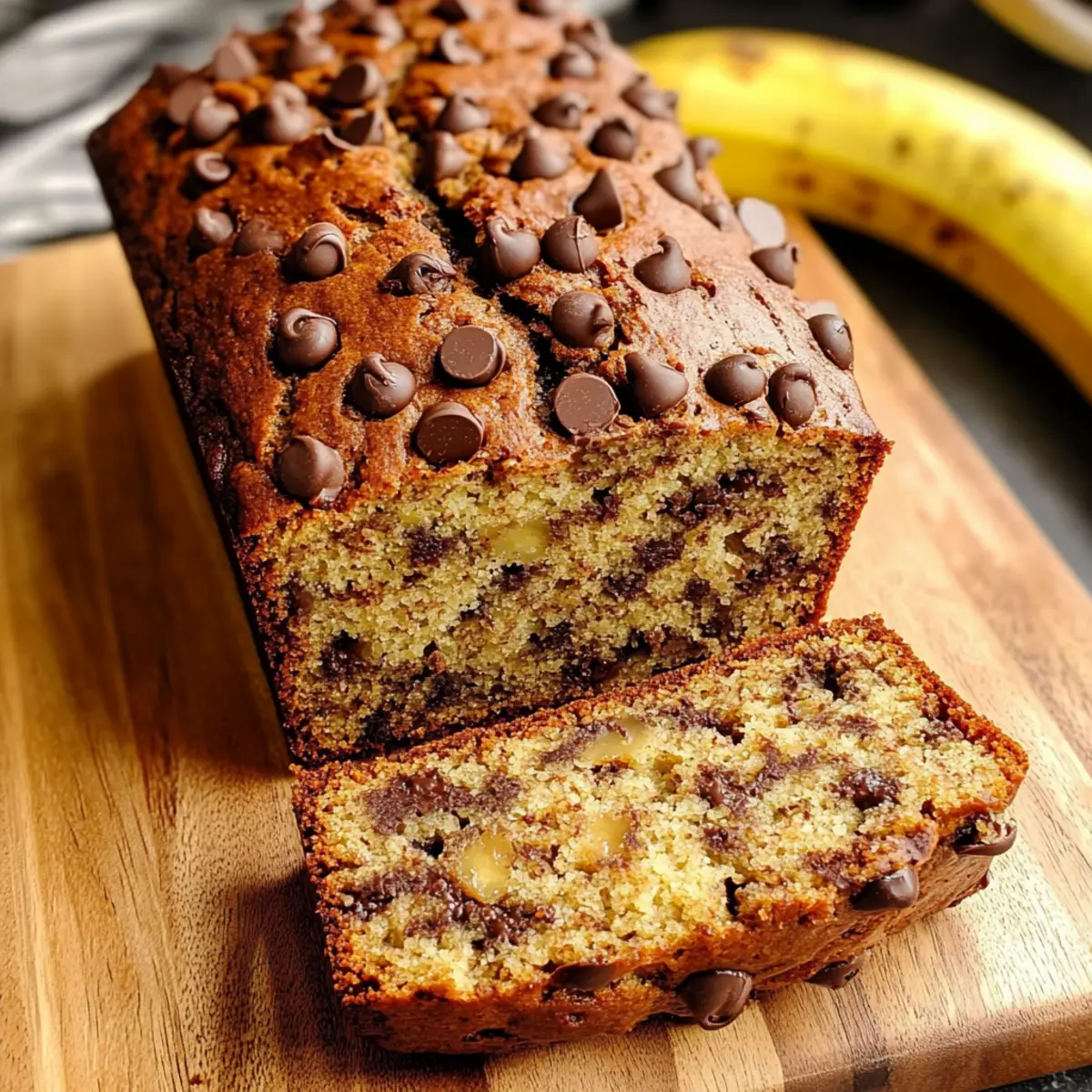 Moist Chocolate Chip Banana Bread to Satisfy Your Cravings