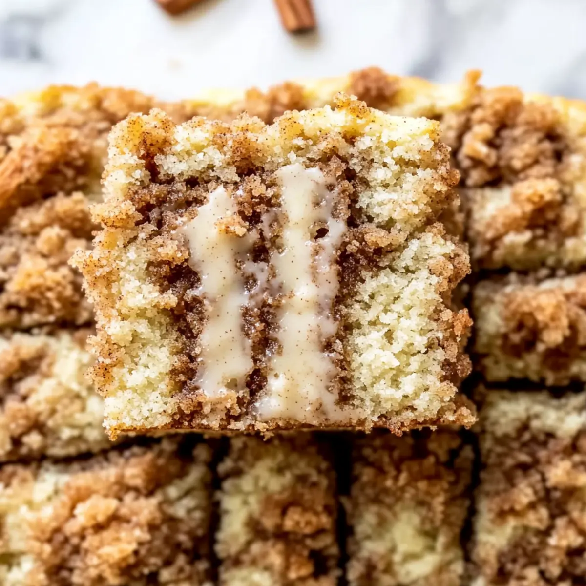 Moist Sour Cream Coffee Cake with Rich Cinnamon Crumb