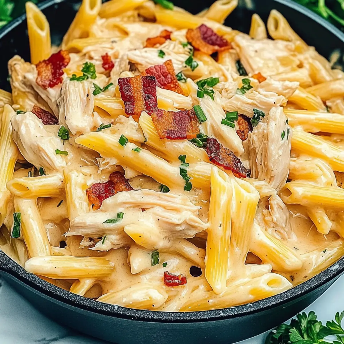 Creamy Crack Chicken Penne: A Quick Family Favorite