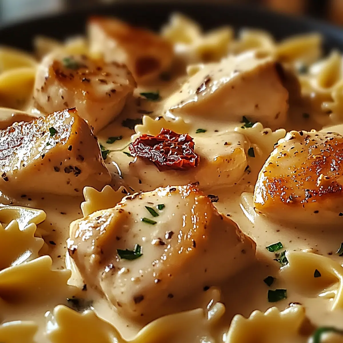 Creamy Marry Me Chicken Bowtie Pasta for a Cozy Dinner