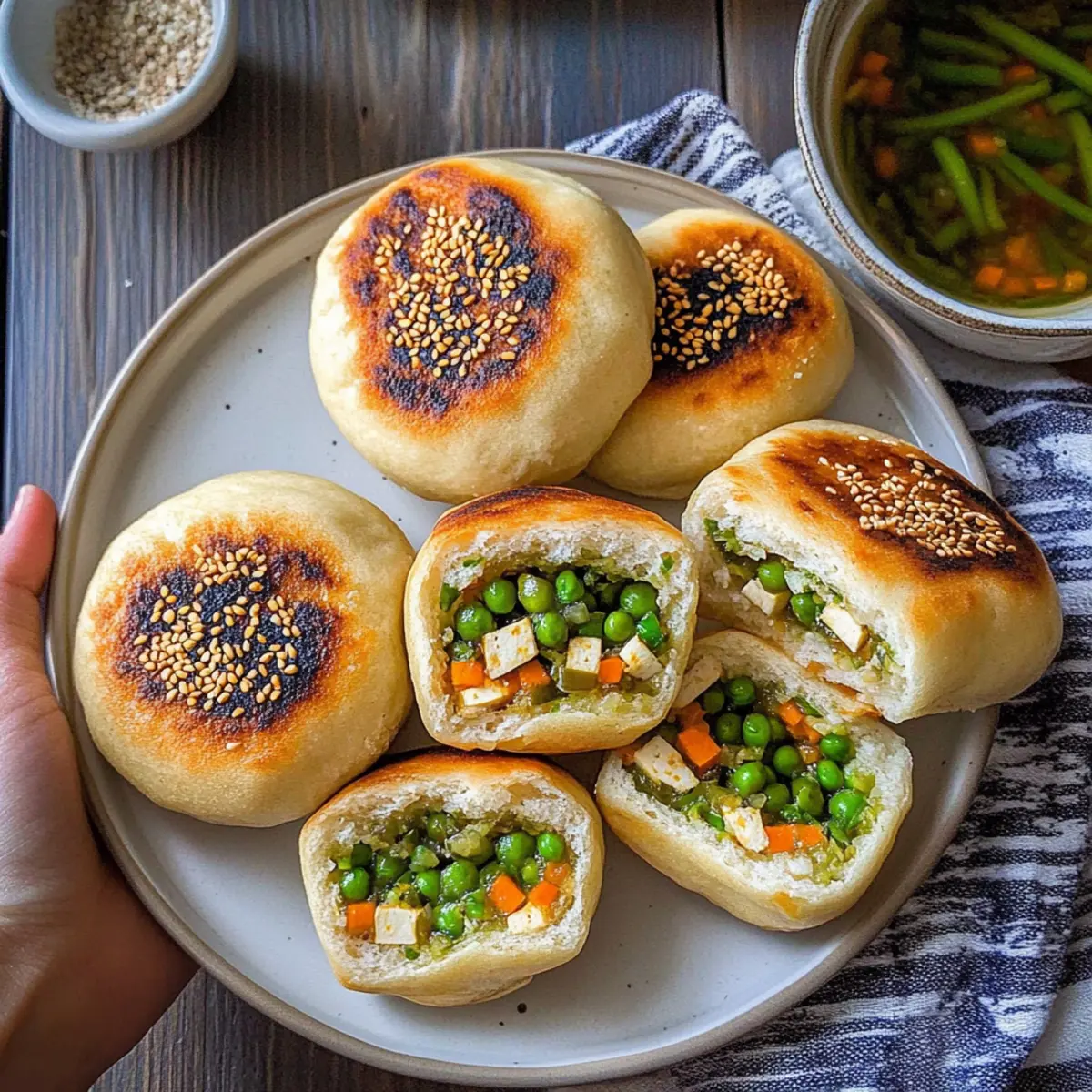 Crispy Bottom Veggie Buns: Your New Favorite Vegan Snack