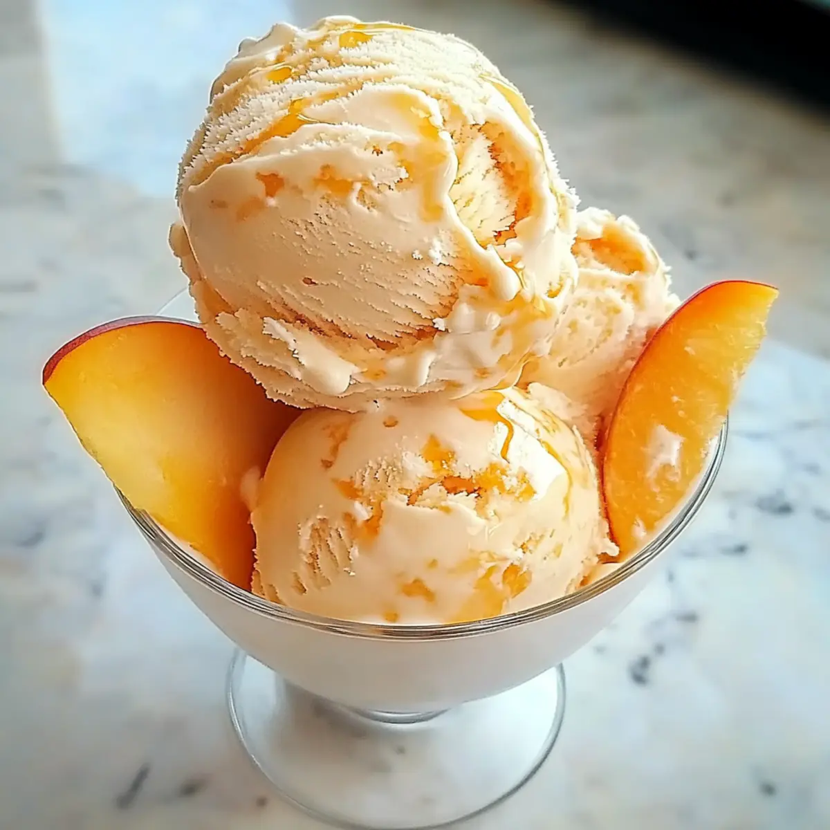 Easy Fresh Georgia Peach Ice Cream That Will Wow You!