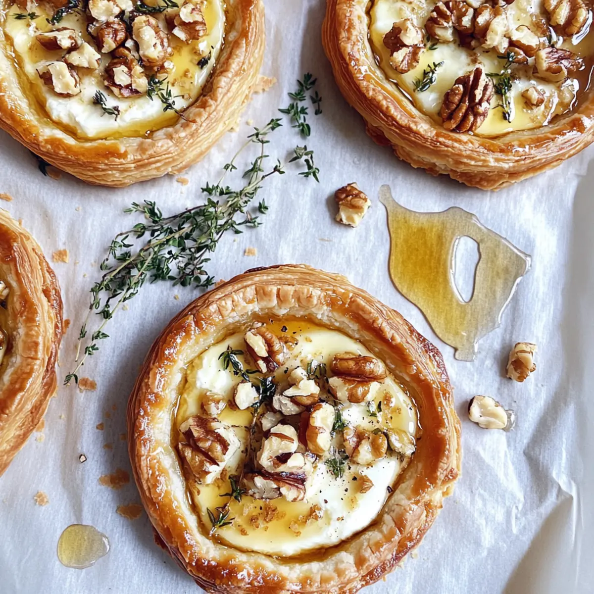 Goat Cheese and Walnut Tarts: A Luxurious Yet Easy Delight