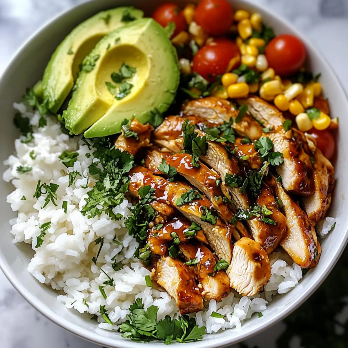Honey Lime Chicken & Avocado Rice Bowl for Vibrant Dinners