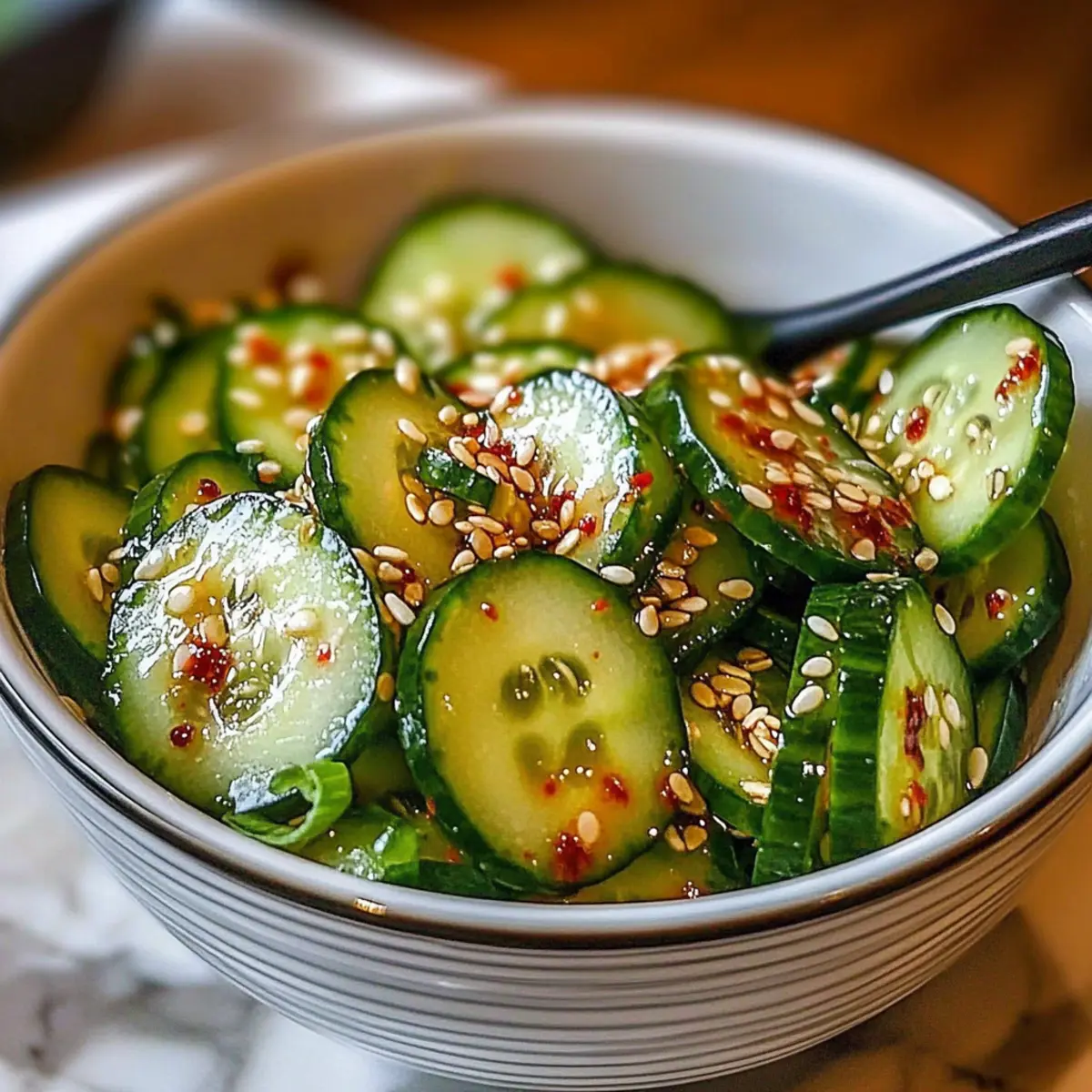 Easy Korean Cucumber Salad: Refreshingly Crisp & Healthy Delight