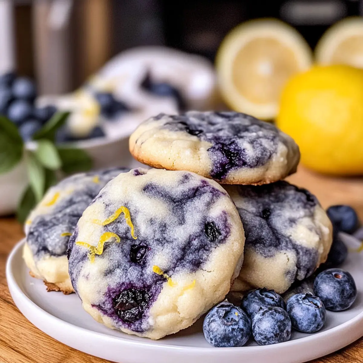 Lemon Blueberry Cheesecake Cookies – A Dreamy Dessert Delight