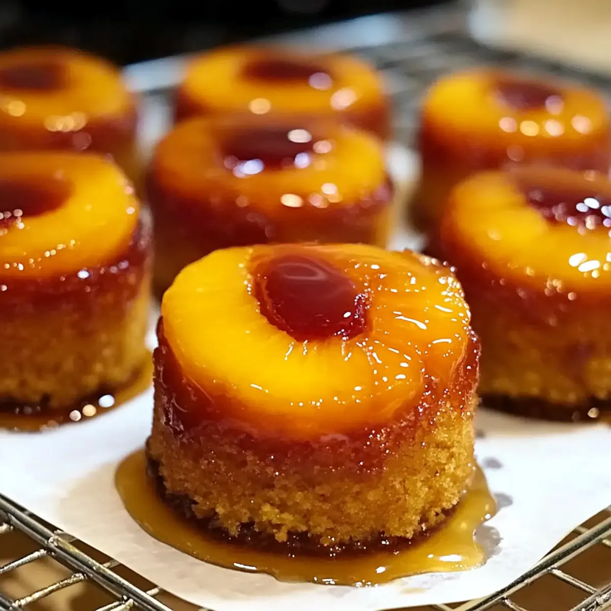 Mini Peach Upside Down Cakes: Sweet Summer Joy in Every Bite