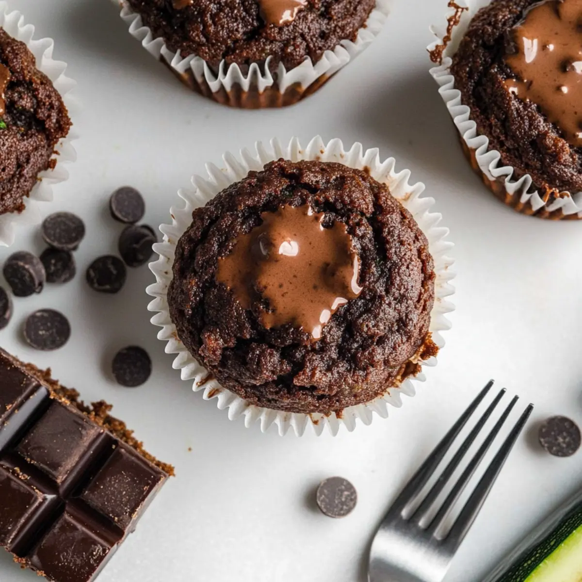 Moist Chocolate Zucchini Muffins That Feel Indulgent Yet Healthy