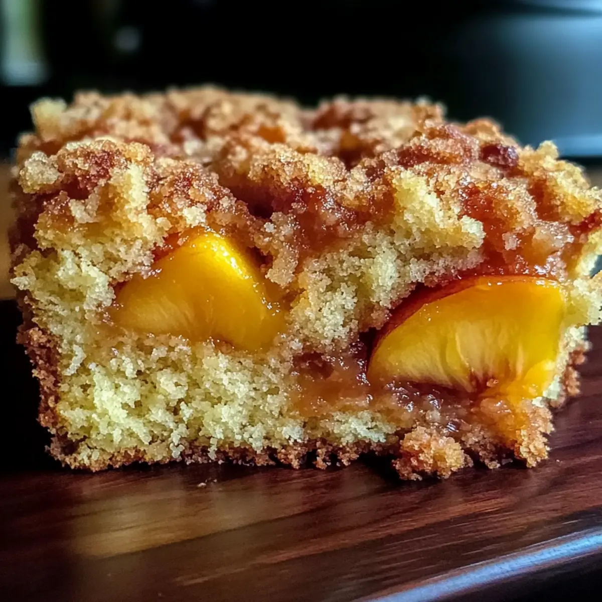 Peach Streusel Coffee Cake That Will Brighten Your Mornings