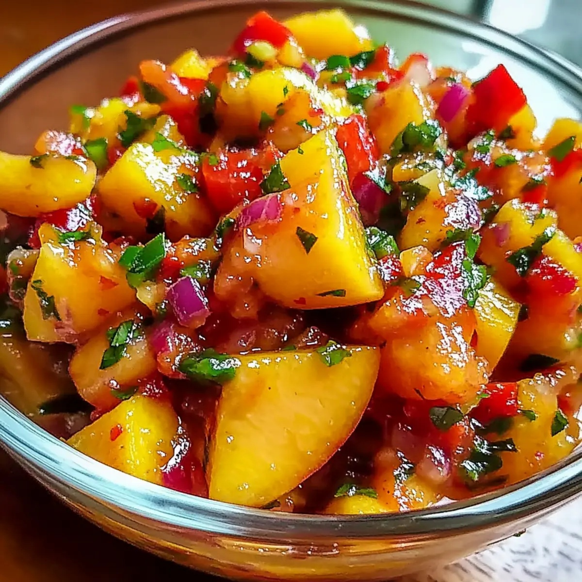 Sweet and Spicy Peach Salsa: Your Perfect Summer Appetizer