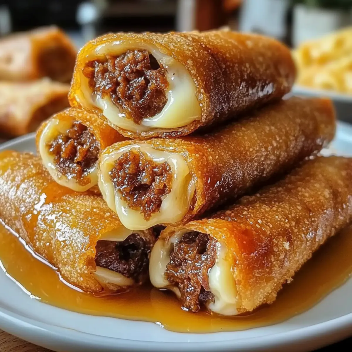 Texas Twinkies Egg Rolls with Honey: Crispy, Sweet, Irresistible