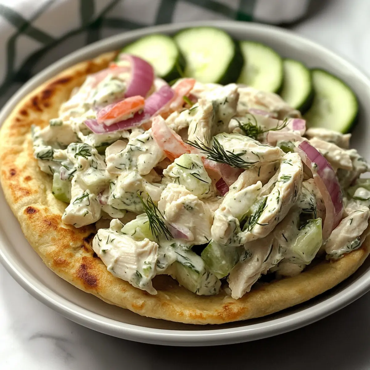 Tzatziki Chicken Salad That Will Brighten Your Lunch Hour
