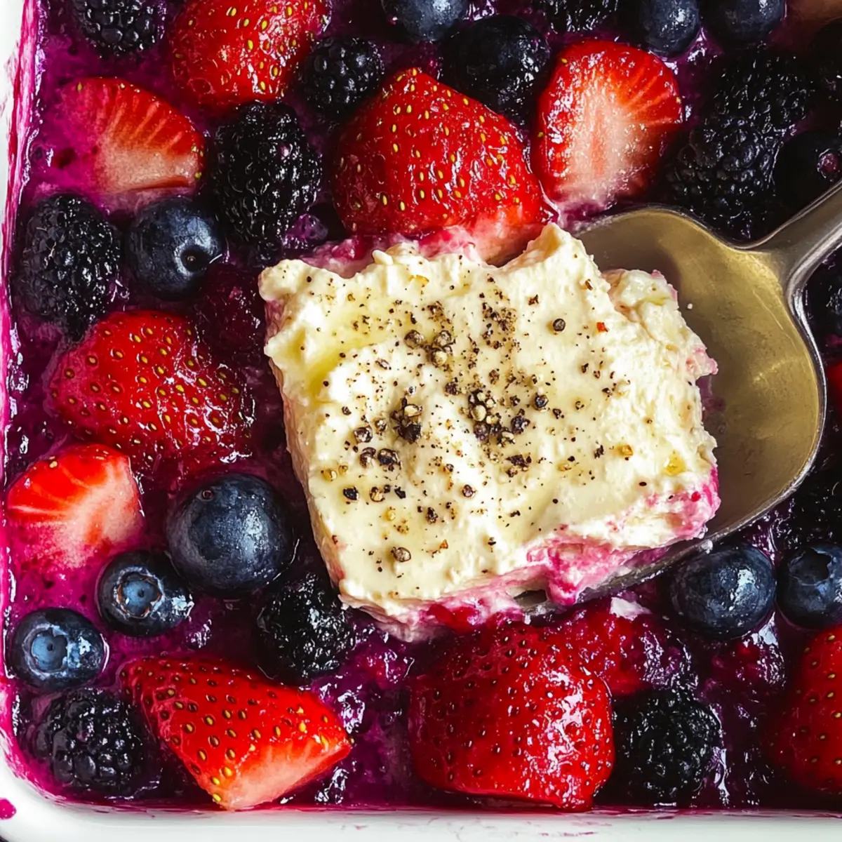 Creamy Baked Feta Berry Dip for Effortless Summer Entertaining