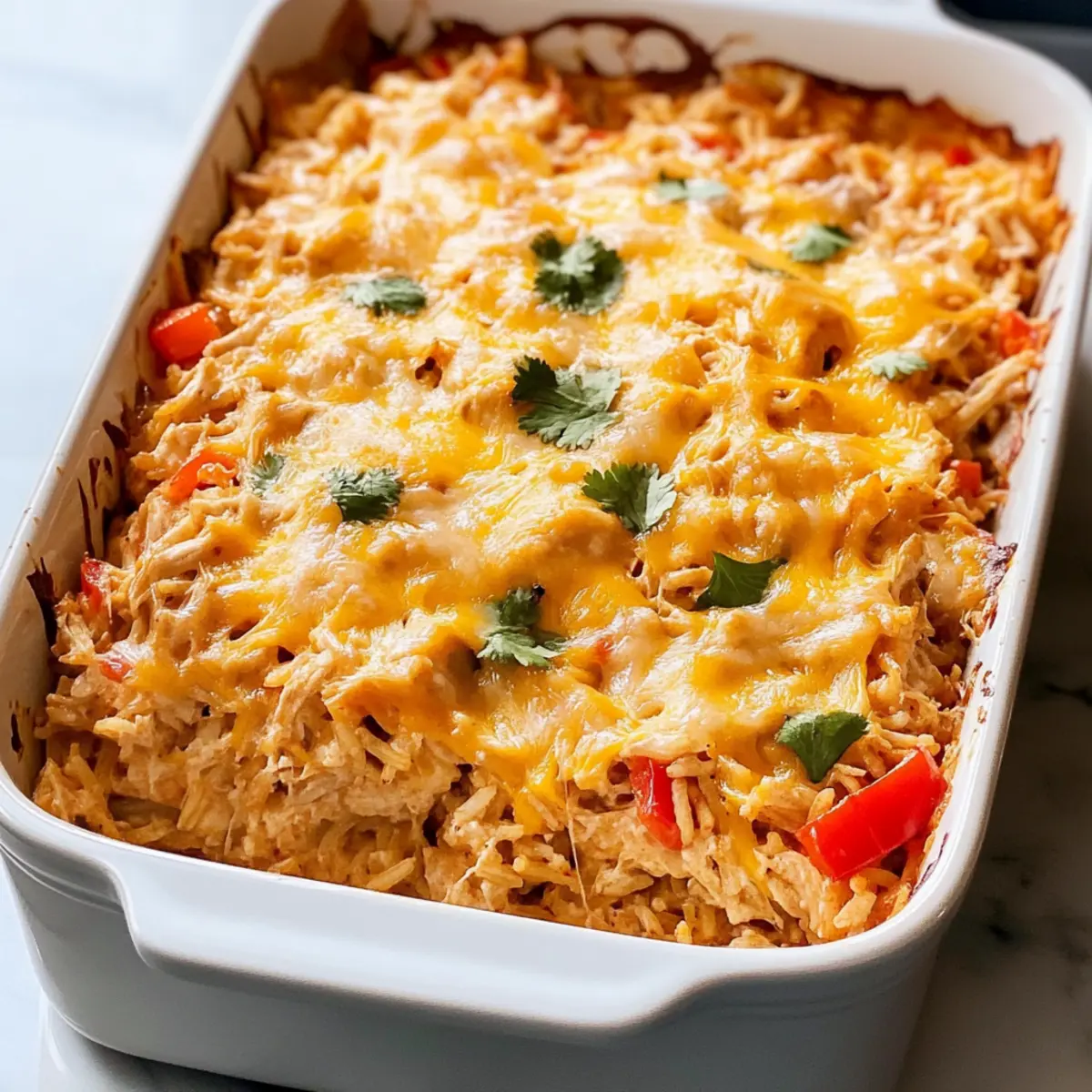 Satisfying Chicken Fajita Casserole for Easy Weeknight Dinners