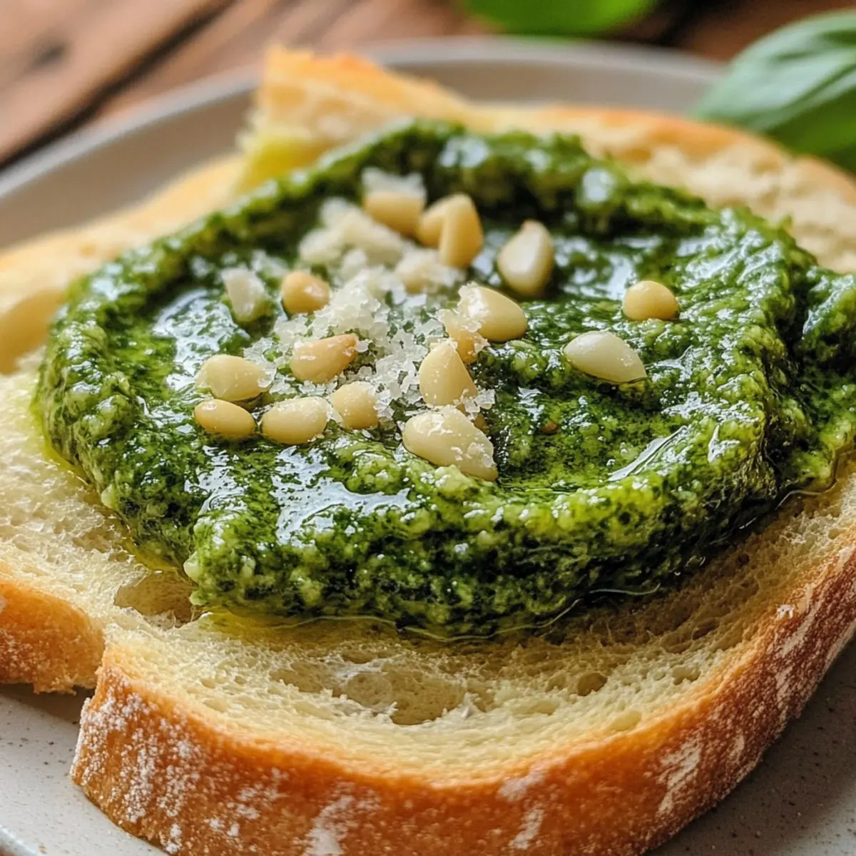 Classic Basil Pesto: Fresh Homemade Goodness in Minutes