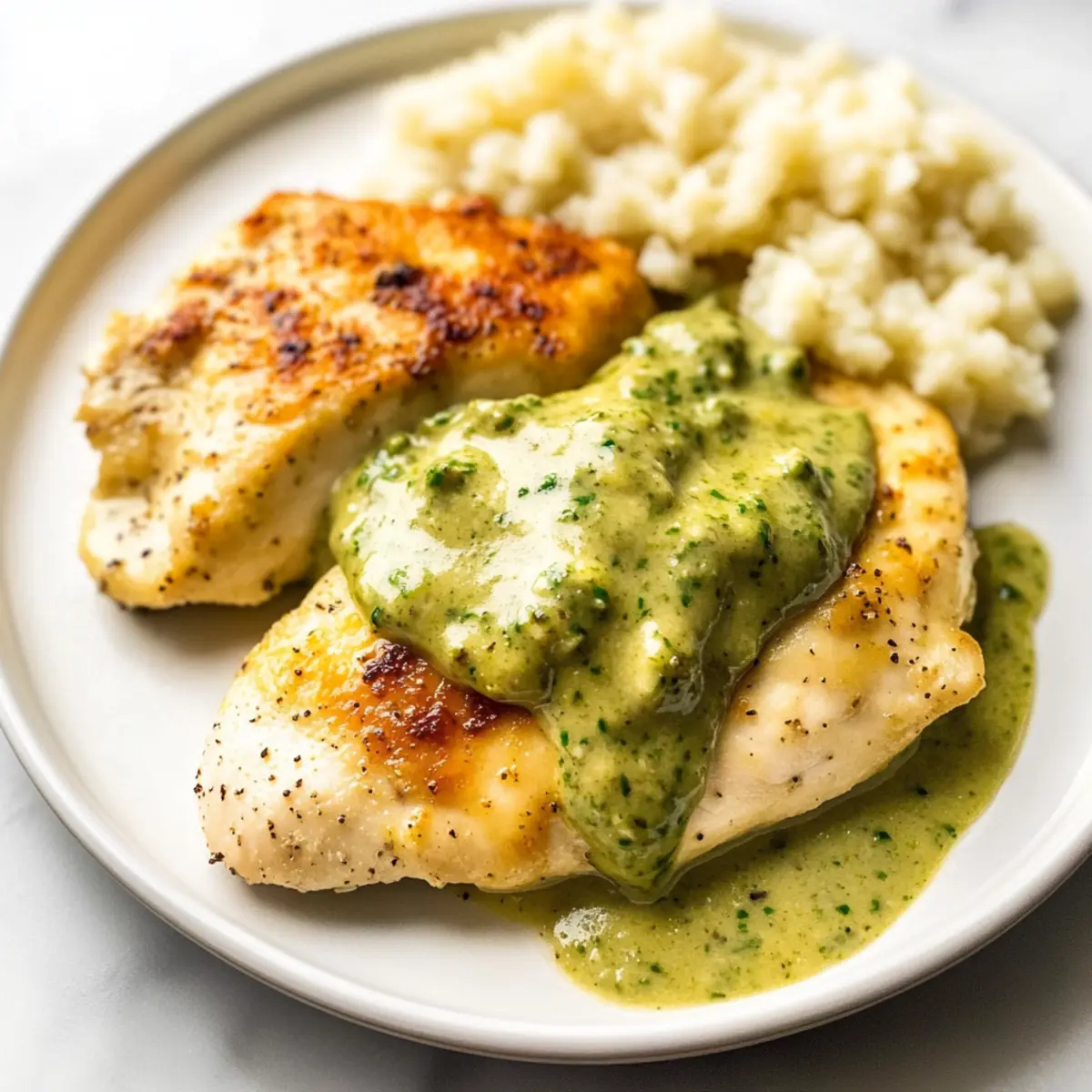 Creamy Pesto Chicken: 30-Minute Low-Carb Delight