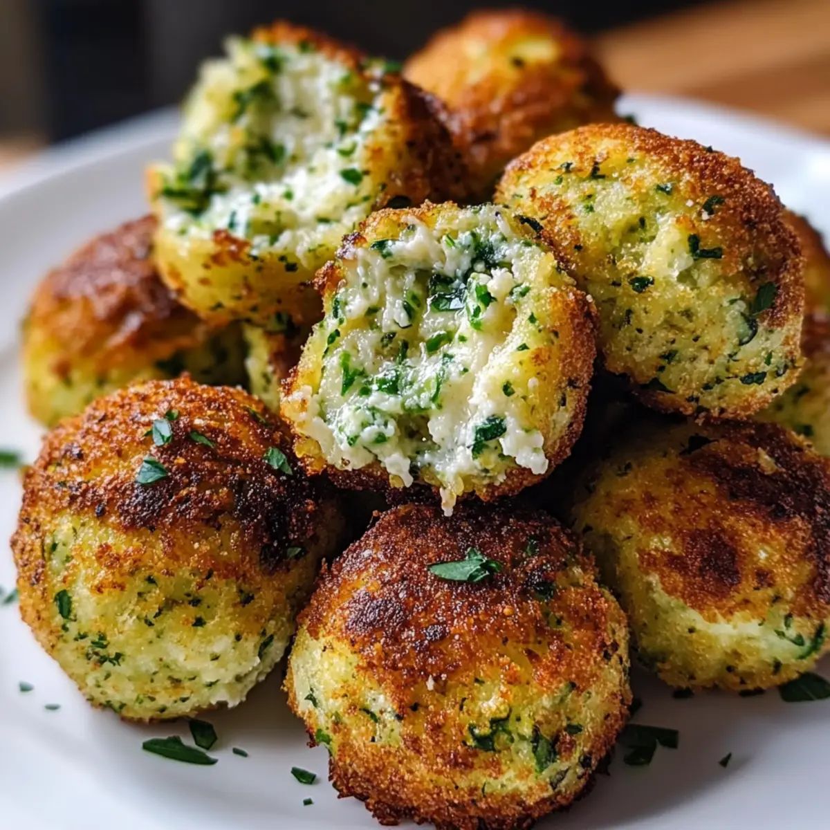 Crispy Zucchini-Feta Balls That Will Elevate Your Appetizer Game