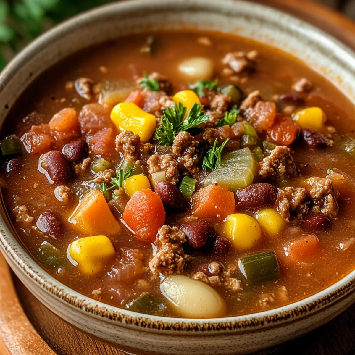 Hearty Crockpot Cowboy Soup for Cozy Family Dinners