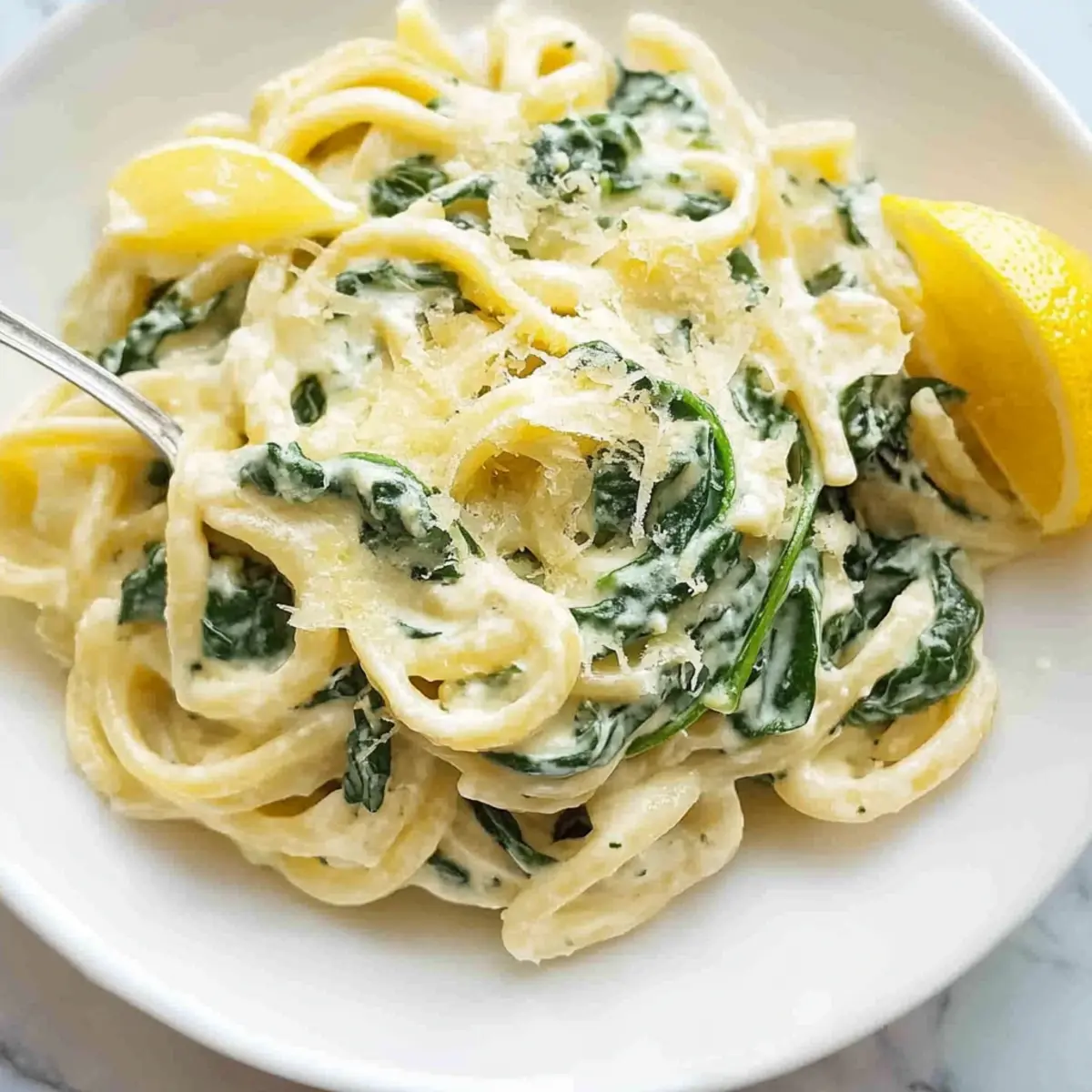 Lemon Ricotta Pasta with Spinach – Creamy Bliss in 15 Minutes