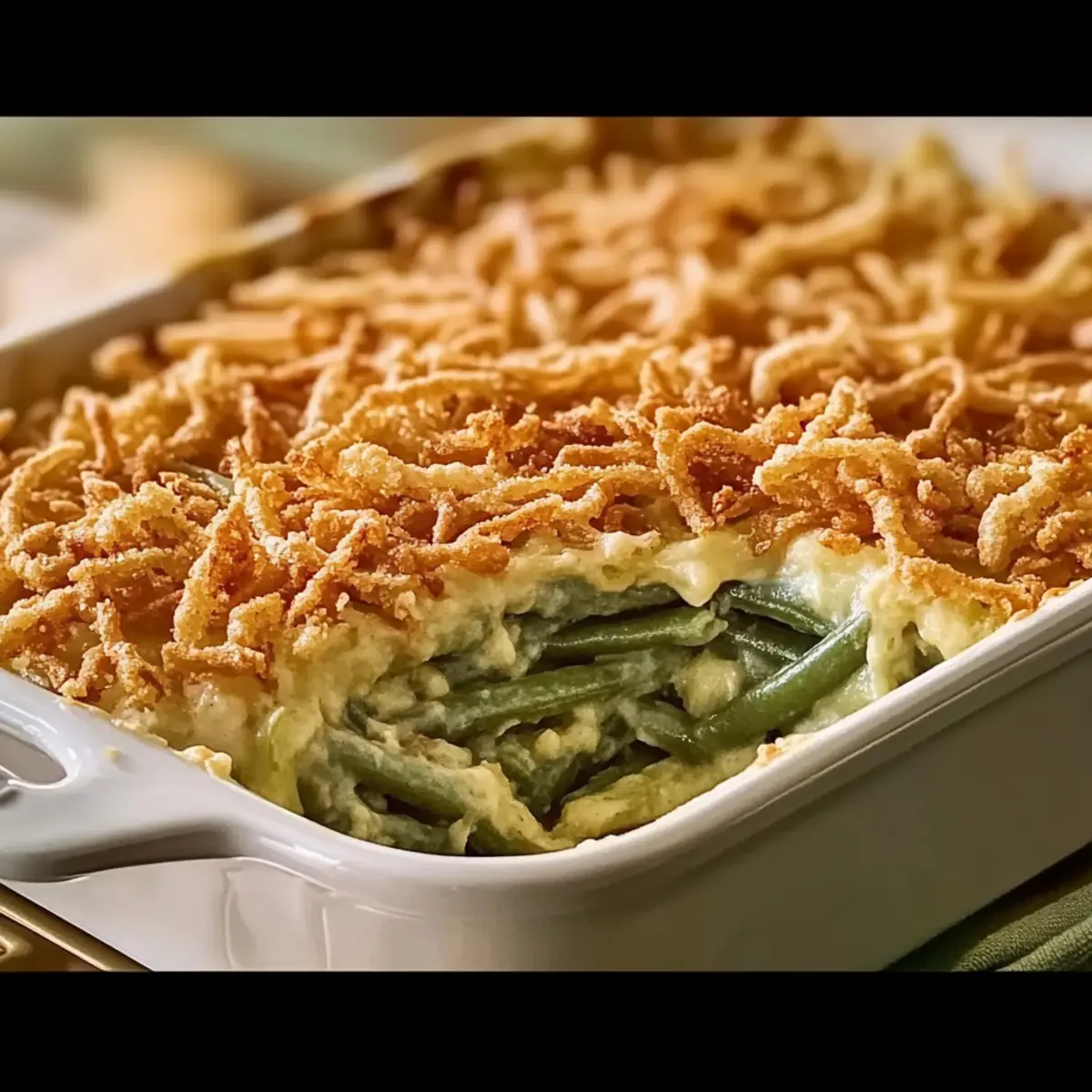 Creamy Easy Green Bean Casserole for Heartwarming Meals