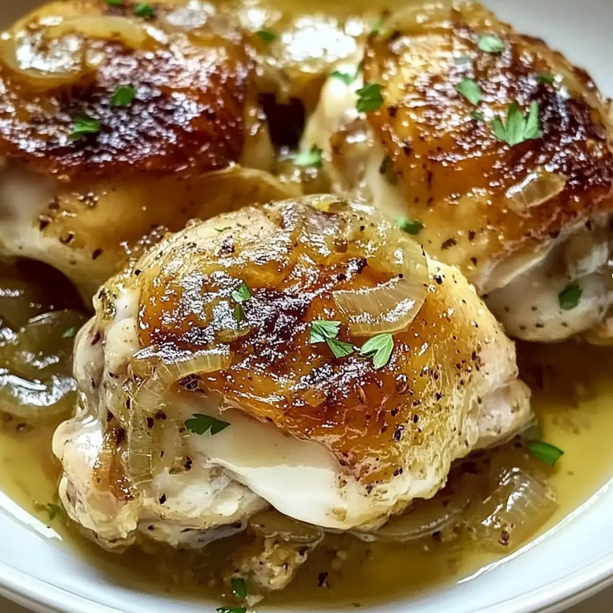 French Onion Dip Chicken Thighs: Cozy Comfort on a Plate