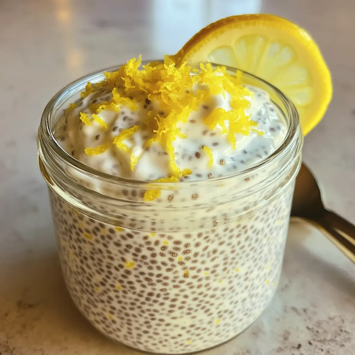 Creamy Lemon Cheesecake Chia Pudding for a Fresh Twist