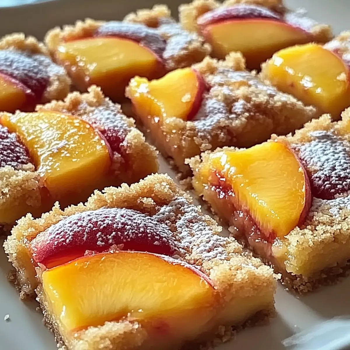 Delicious Summer Peach Bars to Savor Every Bite