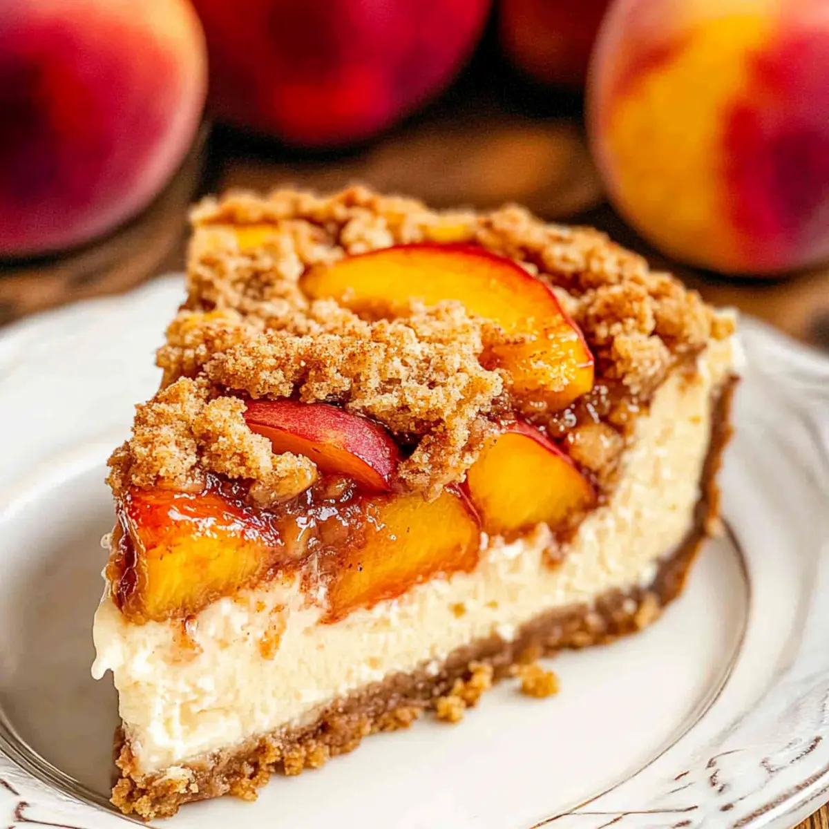 Peach Cobbler Cheesecake: A Dreamy Summer Delight