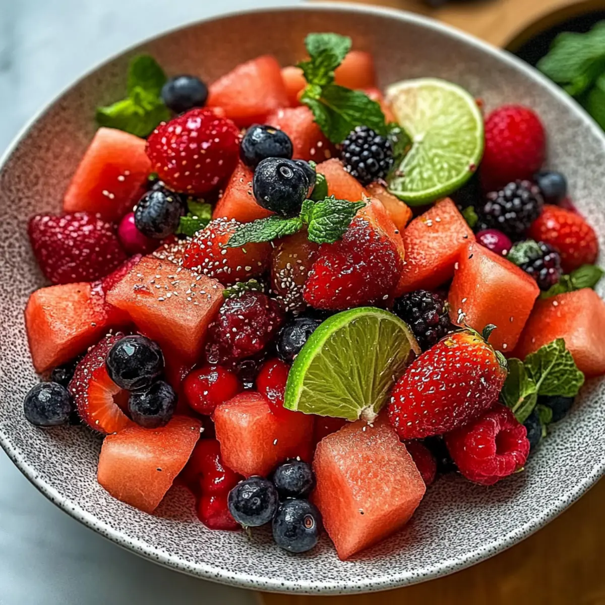 Refreshing Watermelon Salad: Juicy Summer Bliss Awaits