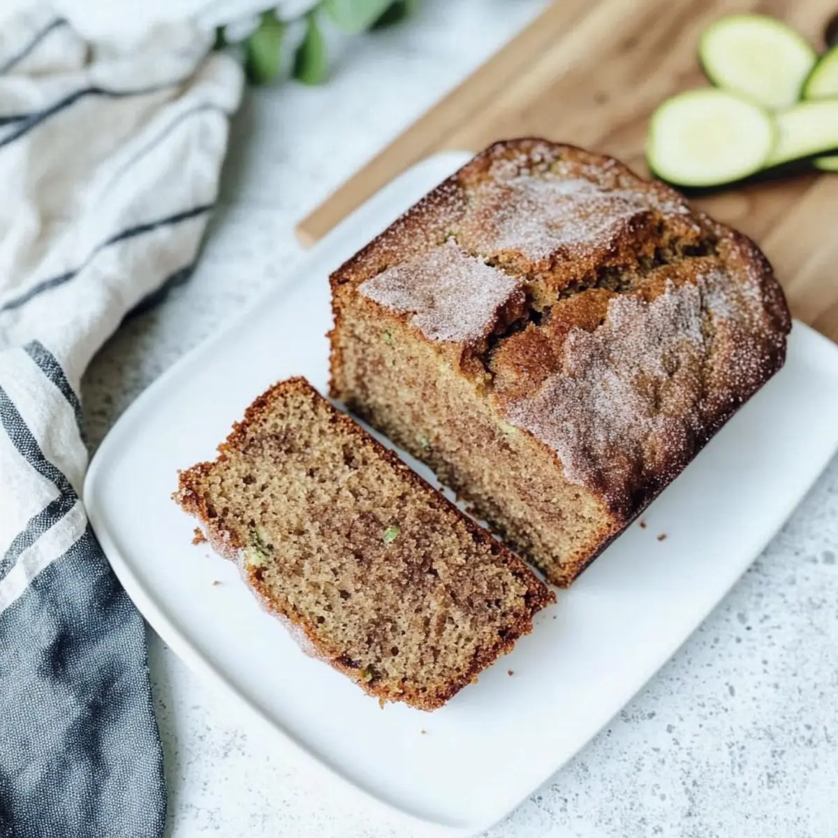 Snickerdoodle Zucchini Bread that Will Blow Your Mind