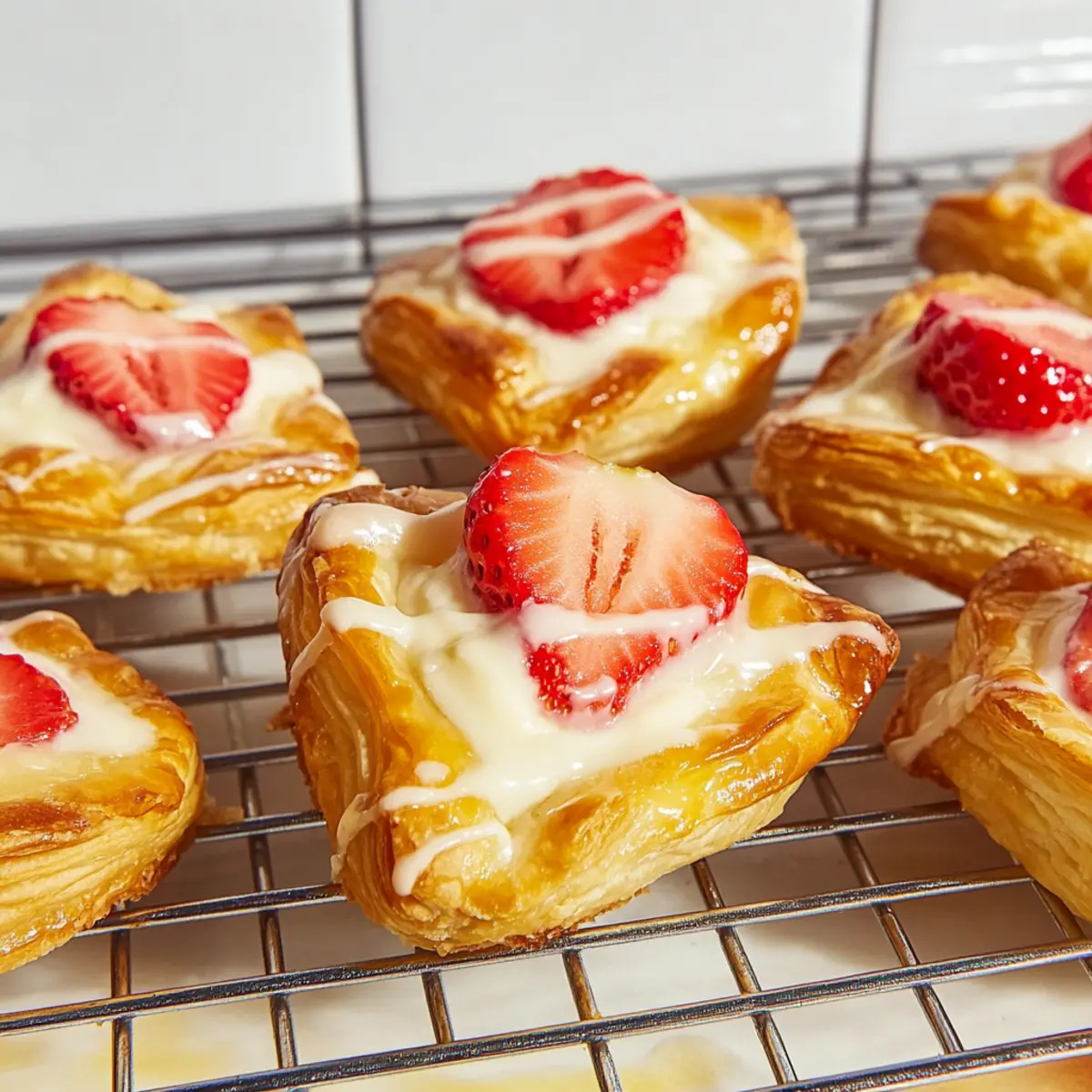 Bakery-Style Strawberry Danishes That Wow Every Brunch
