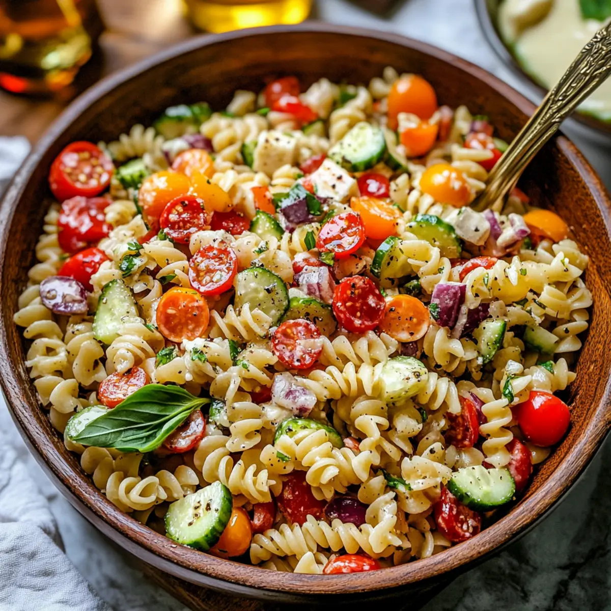 Refreshing Italian Pasta Salad for Your Summer Gatherings