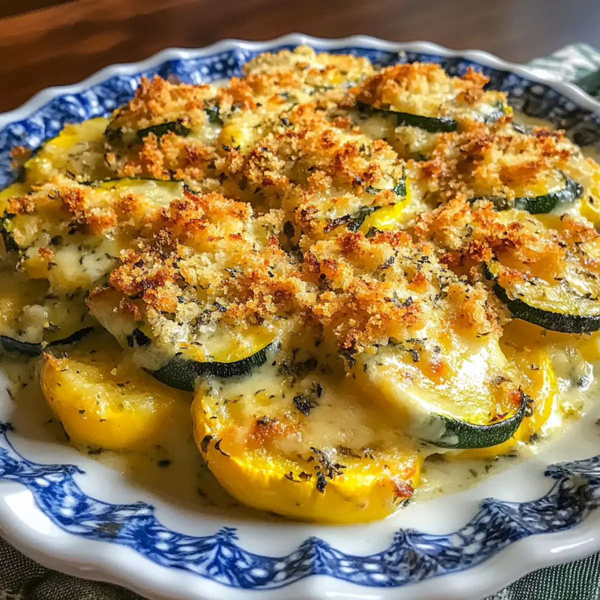 Cheesy Yellow Squash and Zucchini Casserole You’ll Crave